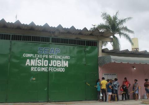 Presidiários de Manaus voltam a receber visitas neste fim de semana