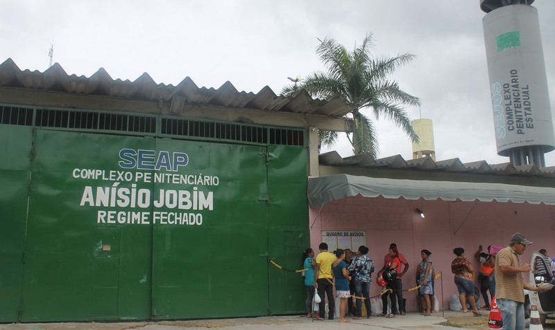 Presidiários de Manaus voltam a receber visitas neste fim de semana