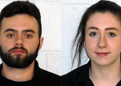 Polícia prende casal suspeito de vender maconha em drive-thru