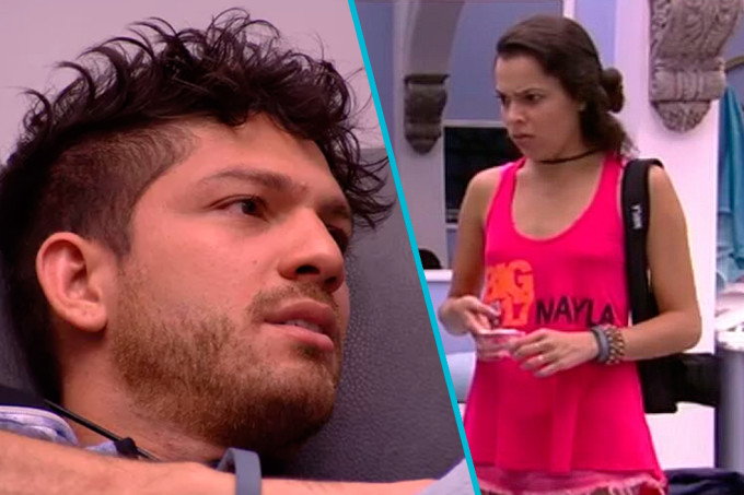 BBB17: Luiz Felipe diz que Mayla está fora de seu padrão de beleza