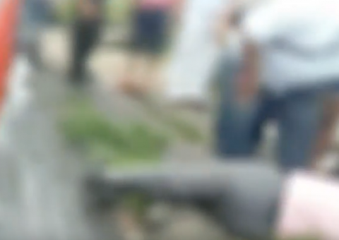 Vídeo: Motorista é baleado na cabeça após tentar impedir fuga de assaltantes em Manaus