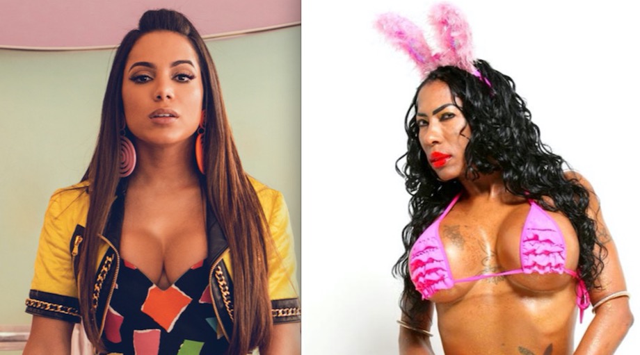Em live com Anitta, Inês Brasil dá dicas hilárias e pede pra cantora parar de usar silicone