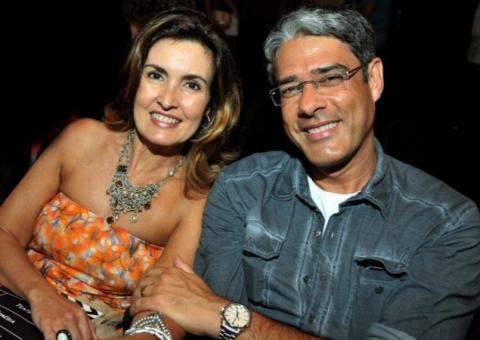 William Bonner apagou todas as fotos com Fátima de seu instagram