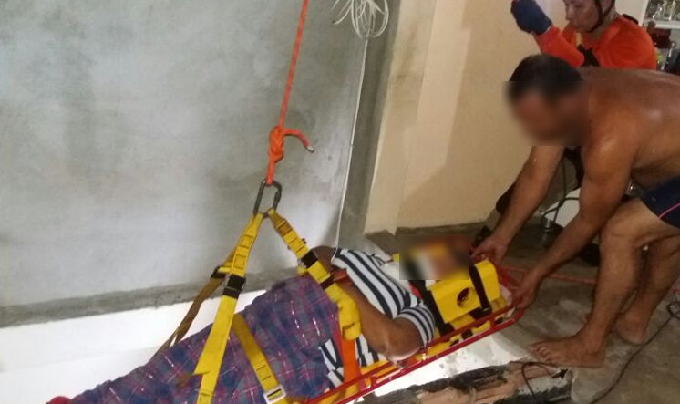 Para fugir de assaltantes, mulher pula de janela e fica gravemente ferida no Centro de Manaus