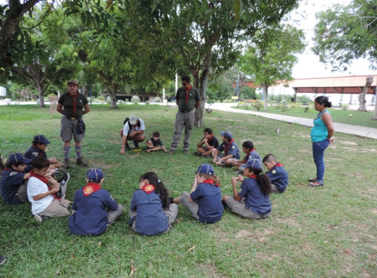 Grupo de escoteiros retoma atividades no Parque Ponte dos Bilhares