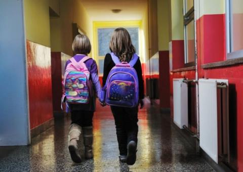 Mochilas inadequadas podem lesionar a coluna das crianças