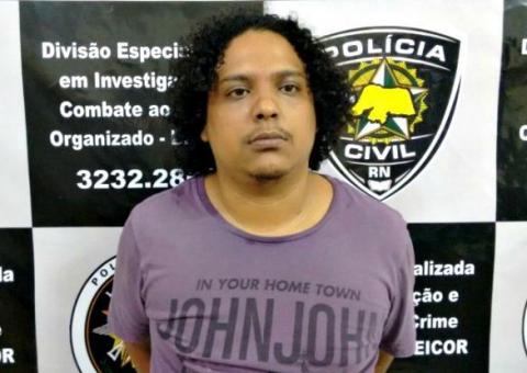 Foragido do Amazonas é preso em Natal suspeito de participar de rebelião em presídio do Nordeste