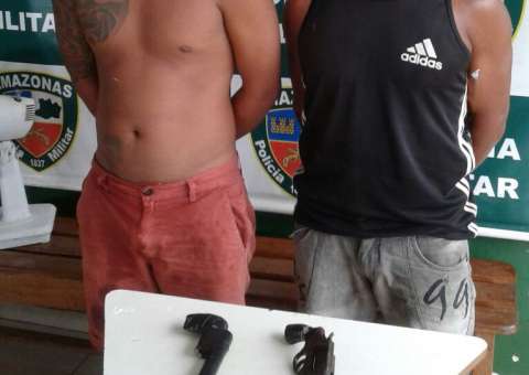Dupla armada assusta moradores e é presa no Amazonas