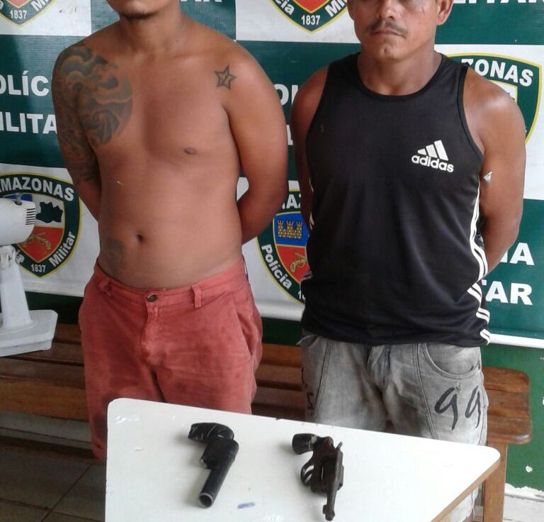 Dupla armada assusta moradores e é presa no Amazonas