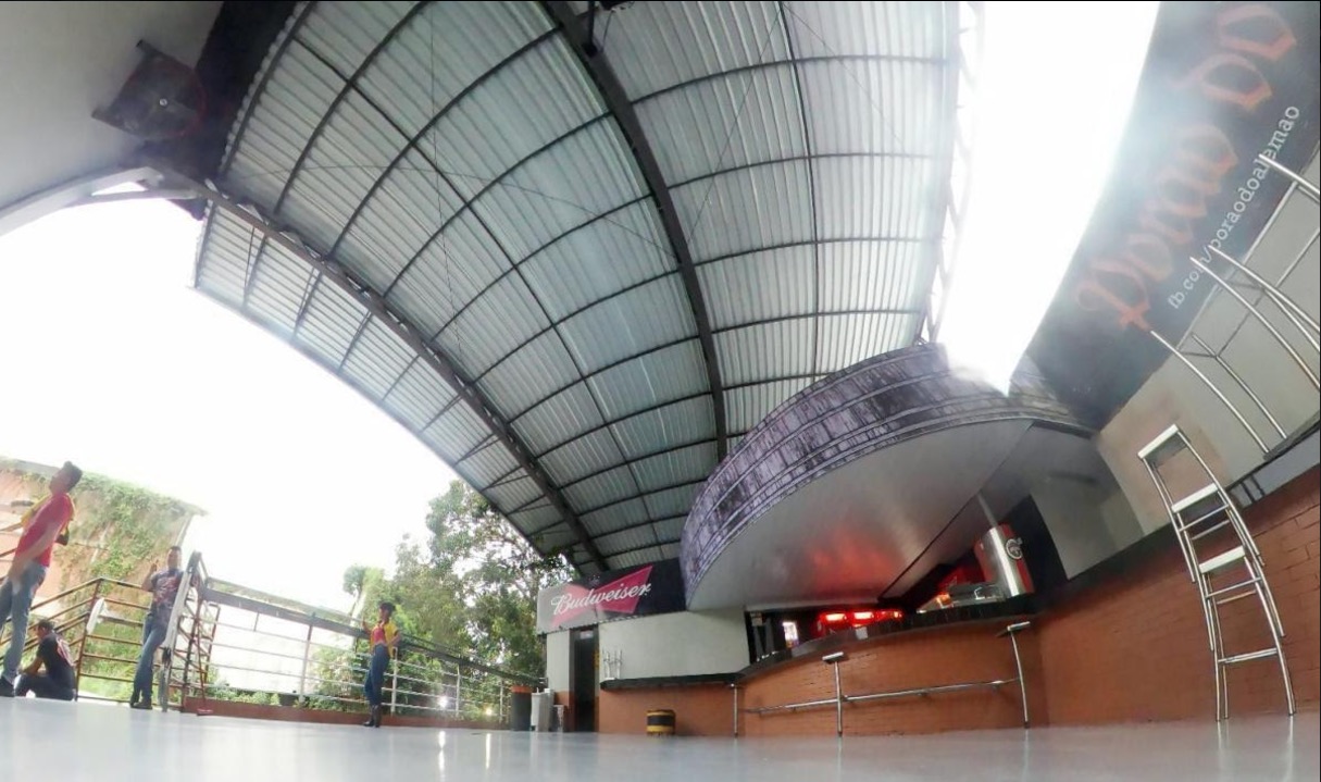 Nova área externa do Porão será coberta e a prova de chuva