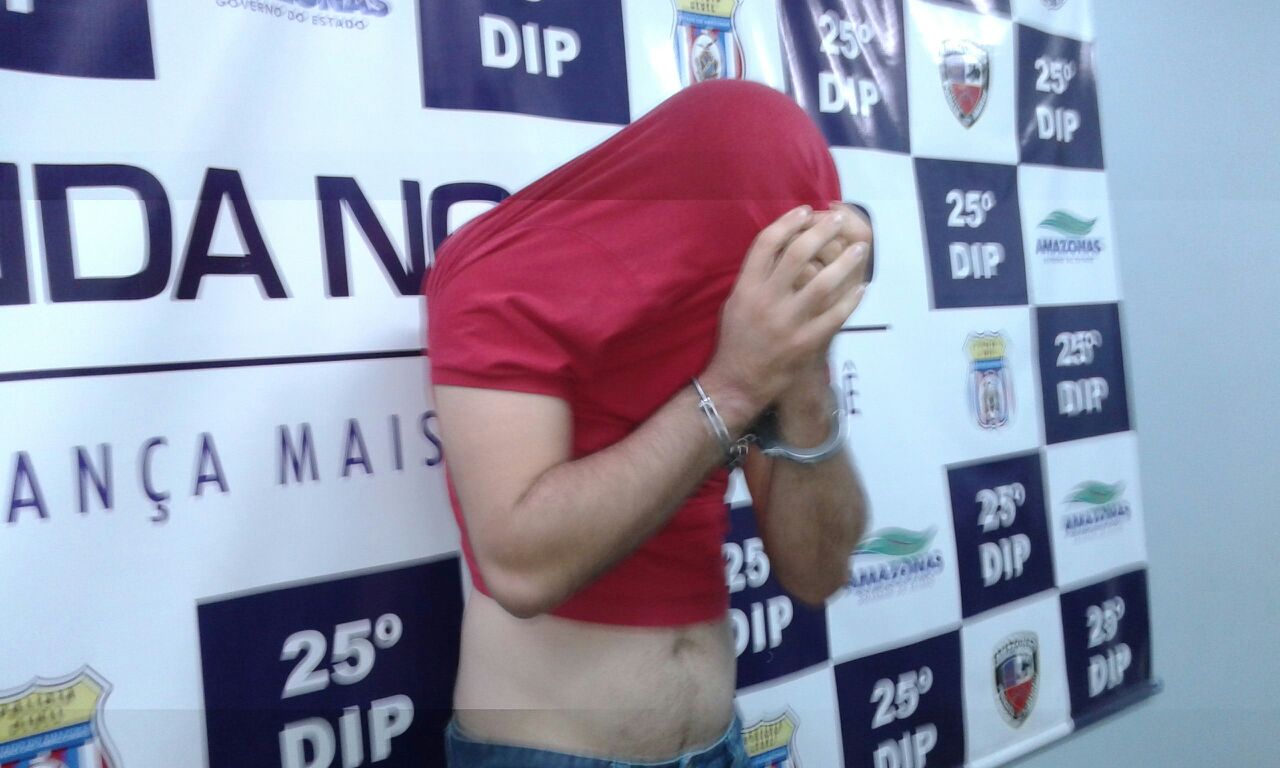 Homem é preso acusado de fazer parte de grupo especializado em roubos em Manaus