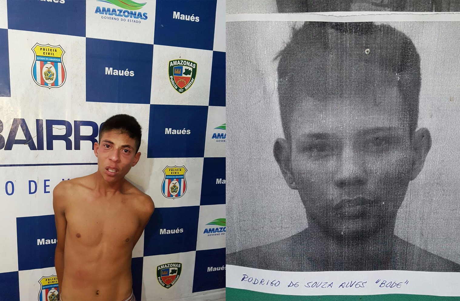 Dupla é detida acusada de homicídios e assaltos no Amazonas