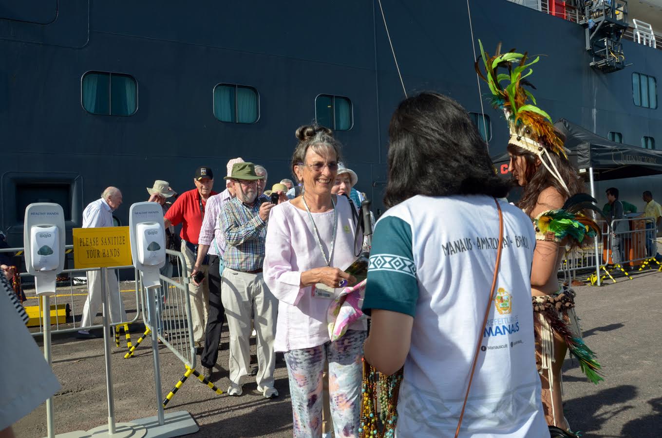 Navio Oriana chega a Manaus nesta segunda-feira