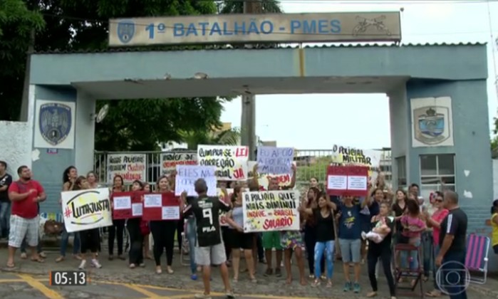 Sem PM, governador do Espírito Santo pede a Temer envio de tropas federais