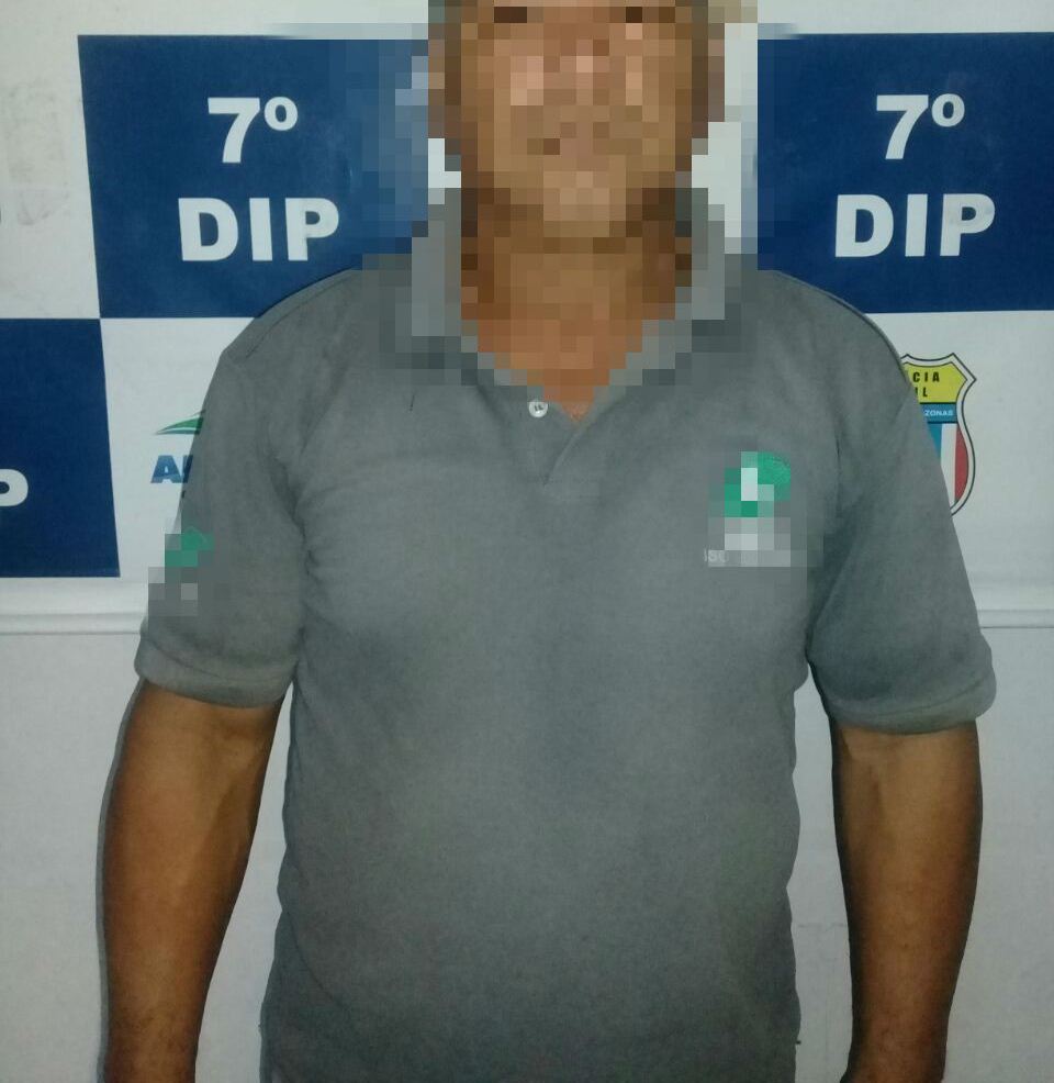 Motorista de carga pesada é preso e confessa estupro de criança em Manaus