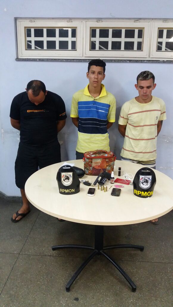 Trio é preso acusado de arrastão em Manaus