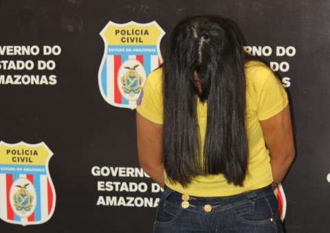 Suspeita de matar companheira a facadas é presa em Manaus