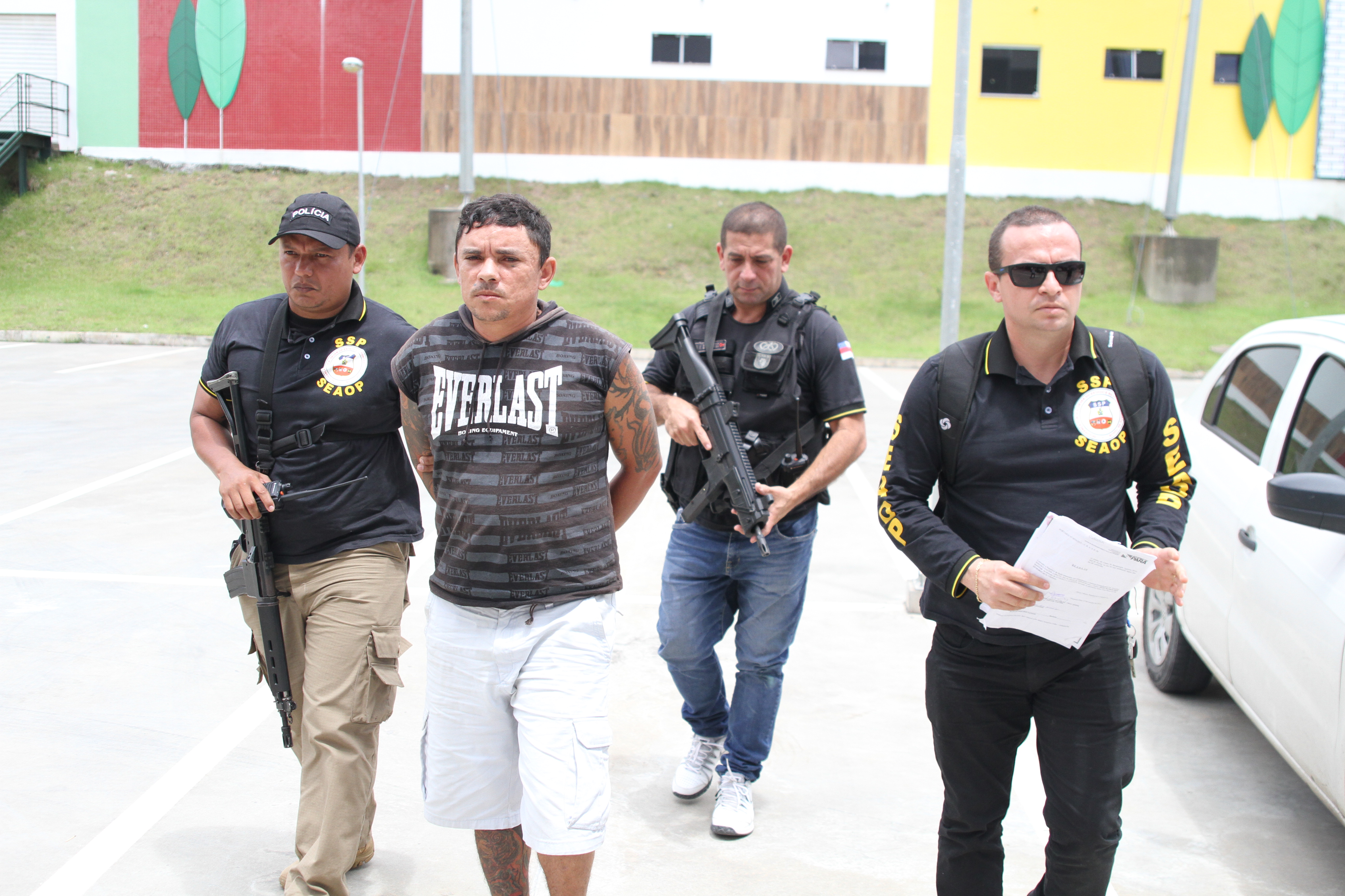 Foragido do Pará é recapturado durante operação da SSP em Manaus