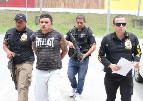 Foragido do Pará é recapturado durante operação da SSP em Manaus