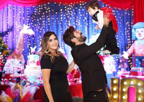 Veja fotos do aniversário de Noah, filho de Jéssica Costa e Sandro Pedroso
