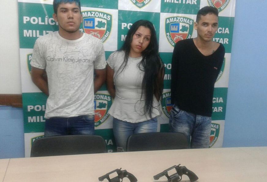 Trio é preso suspeito de manter família refém durante assalto em Manaus