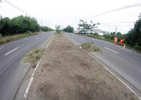 Mutirão de limpeza é realizado na BR-319 em comemoração aos 50 anos da Zona Franca