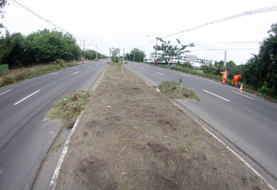 Mutirão de limpeza é realizado na BR-319 em comemoração aos 50 anos da Zona Franca