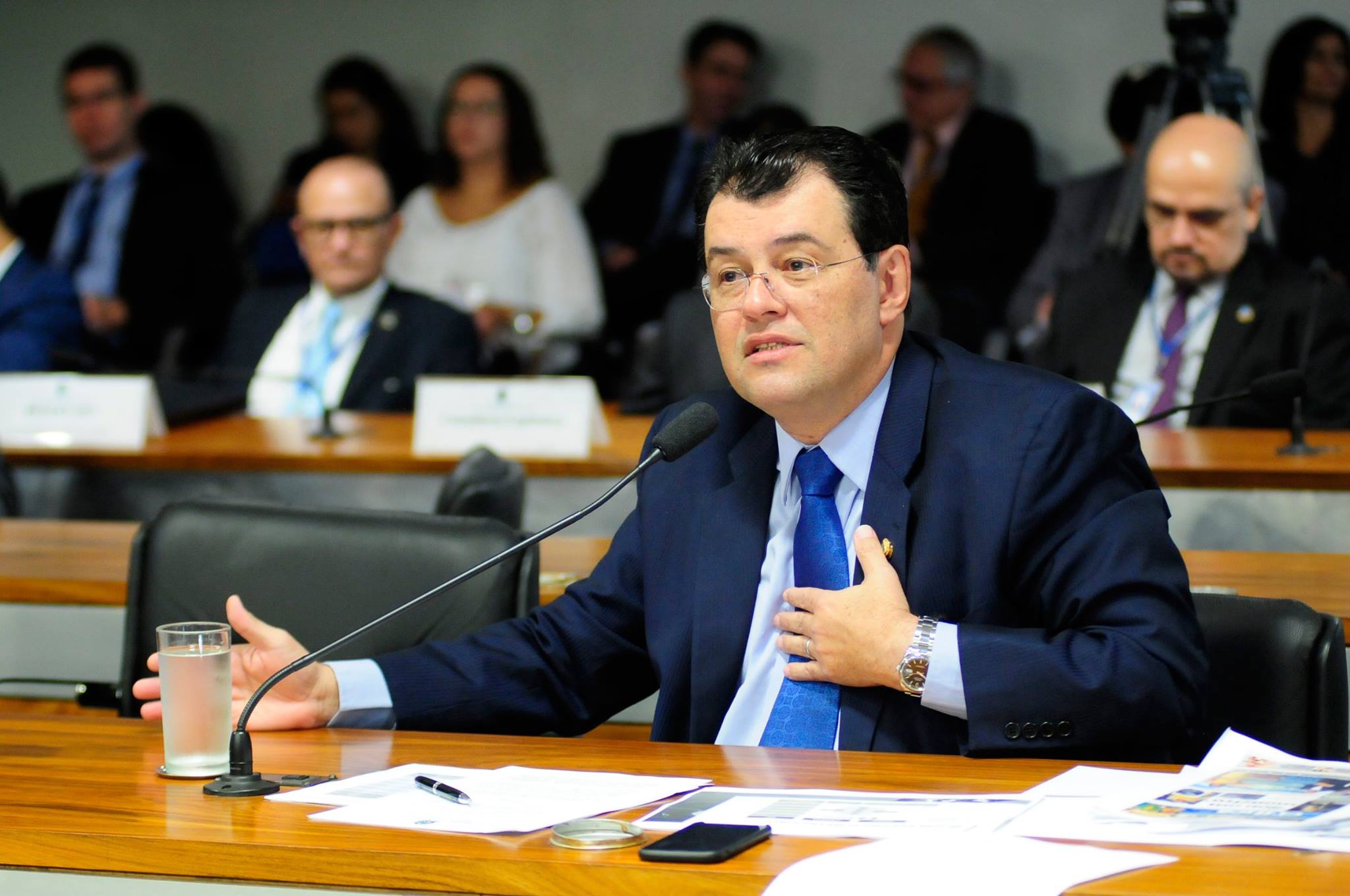 Eduardo Braga é escolhido relator da sabatina com Alexandre de Moraes para o STF