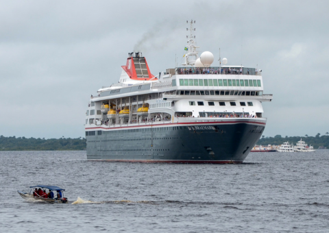 Temporada de Cruzeiros 2016/2017 já contabiliza mais de 14 mil turistas em Manaus