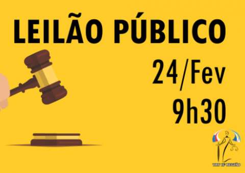  TRT realiza leilão público de bens móveis e imóveis