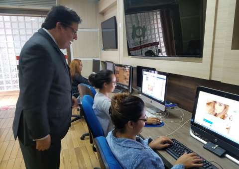 Presidente do TCE-AM visita Portal do Holanda