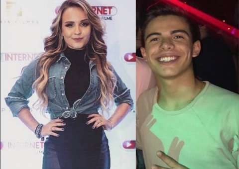 Larissa Manoela curte show de Mr. Catra e deixa festa com ex Thomaz Costa