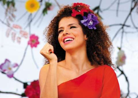 Vanessa da Mata faz aniversário e ganha gogo boy de presente