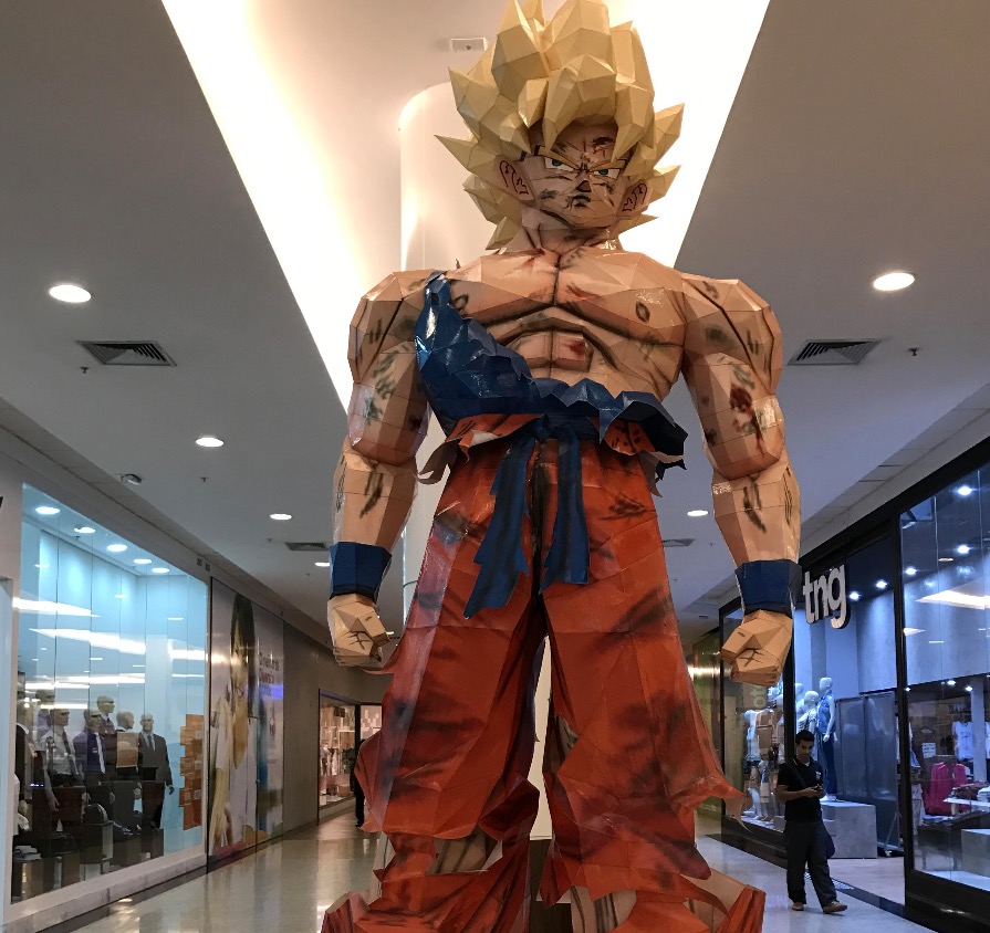Paper Craft: Shopping em Manaus recebe exposição com personagens feitos de papel 