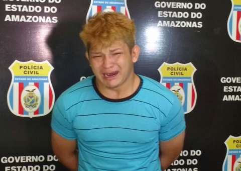 Foragido do Compaj é recapturado e cai aos prantos se dizendo injustiçado