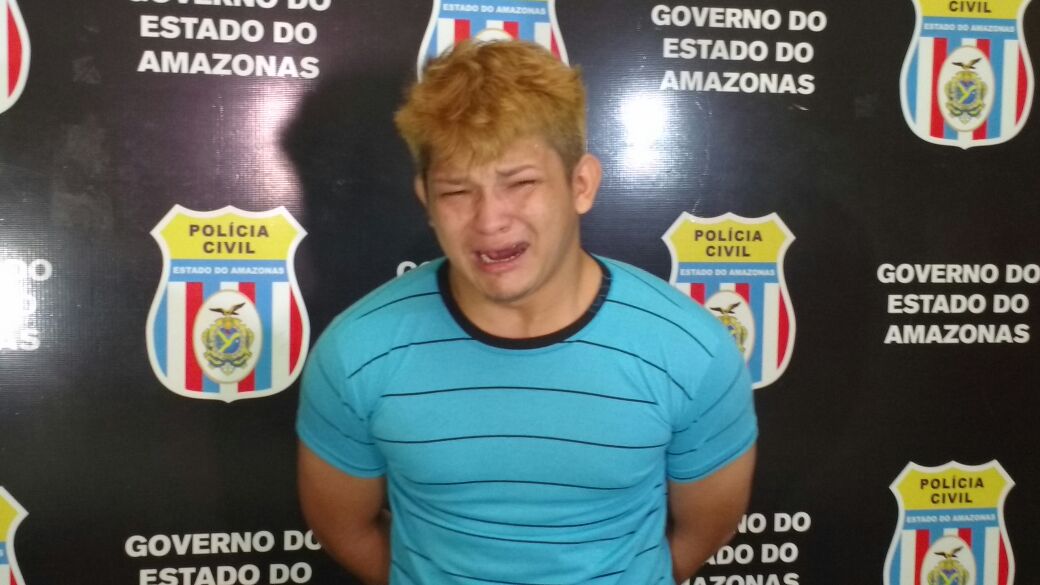 Foragido do Compaj é recapturado e cai aos prantos se dizendo injustiçado