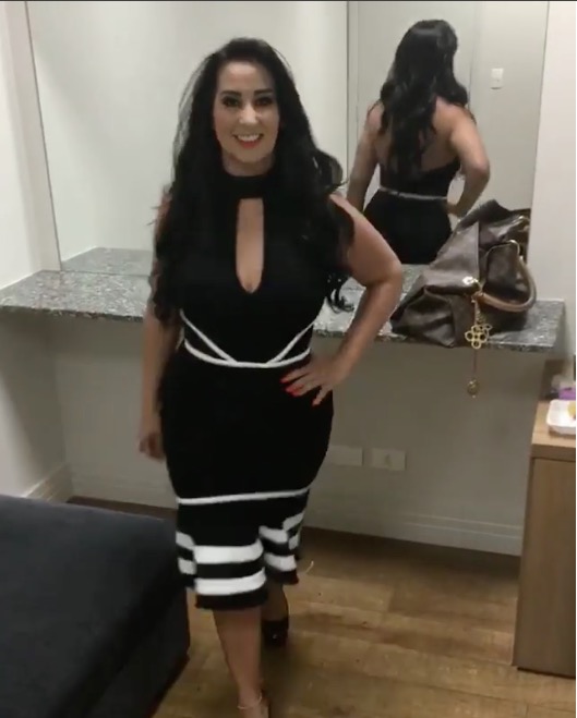 Fabíola Gadelha aparece com cintura finíssima e mostra rotina de treinos