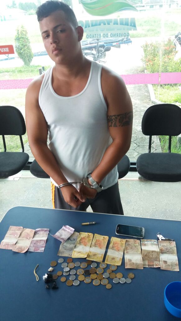 Colombiano é preso em flagrante por tráfico de drogas no Amazonas