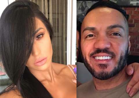   Foto íntima mostra Gracyanne Barbosa em ação com Belo na cama