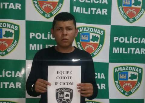 Homem é preso por tráfico de drogas em Manaus