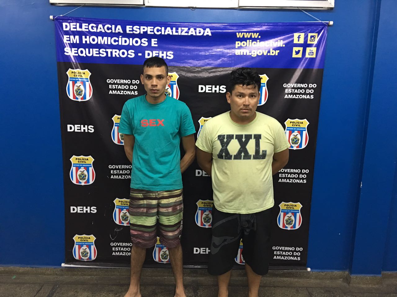Mais dois suspeitos de decapitar mototaxista são presos em Manaus