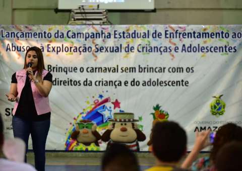 Campanha contra abuso e exploração sexual de crianças e adolescente é lançada no Amazonas