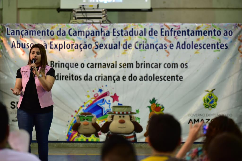 Campanha contra abuso e exploração sexual de crianças e adolescente é lançada no Amazonas