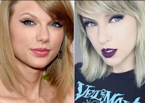 Jovem faz sucesso na internet por ser a cara de Taylor Swift