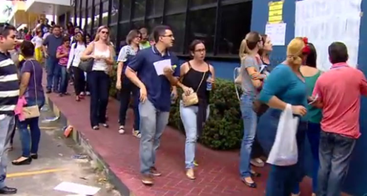 Quase 18 mil candidatos faltam ao concurso do TRT no Amazonas e em Roraima