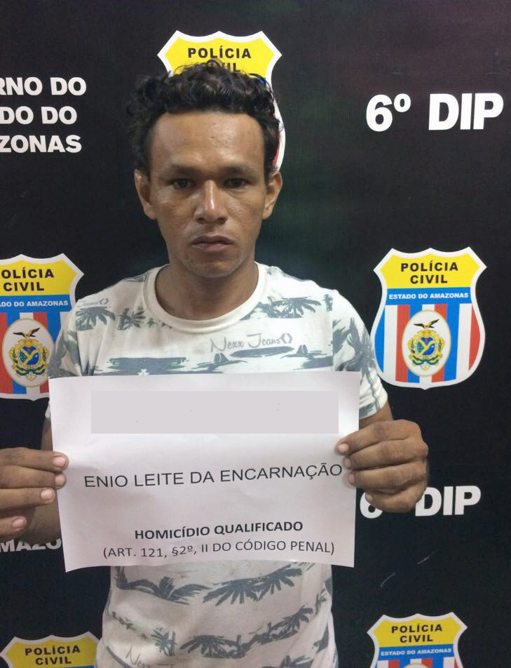 Em Manaus, homem é preso acusado de matar o irmão em briga por causa de futebol 