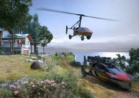 Carros voadores chegam ao mercado a preços surreais