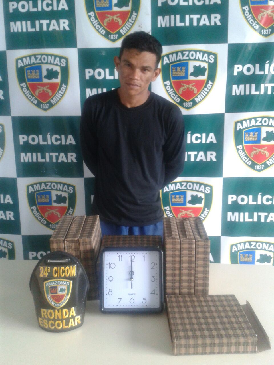  Homem é preso suspeito de furtar lojas na Zona Sul de Manaus