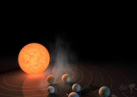 Cientistas descobrem sistema planetário com sete 'irmãs' da Terra