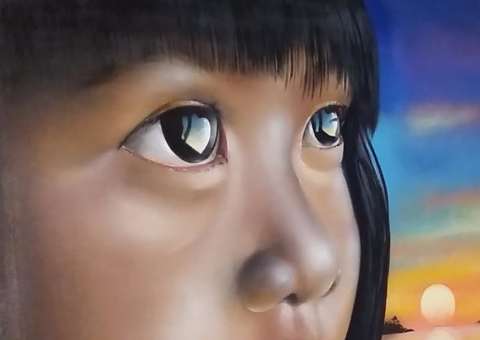 Talento revelado em concurso realiza exposição no ViaNorte